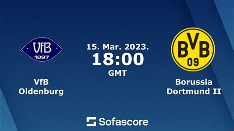 vfb oldenburg vs borussia dortmund ii